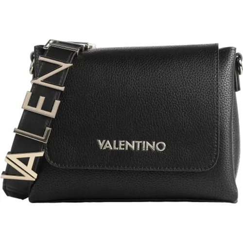 Schwarze Valentino Damen Schultertasche,Schwarze Alexia Satchel Schultertasche - Valentino by Mario Valentino - Modalova