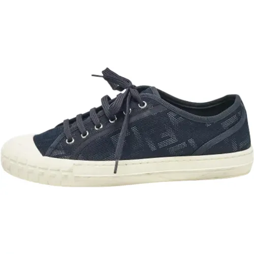 Pre-owned Canvas sneakers , female, Sizes: 9 UK - Fendi Vintage - Modalova