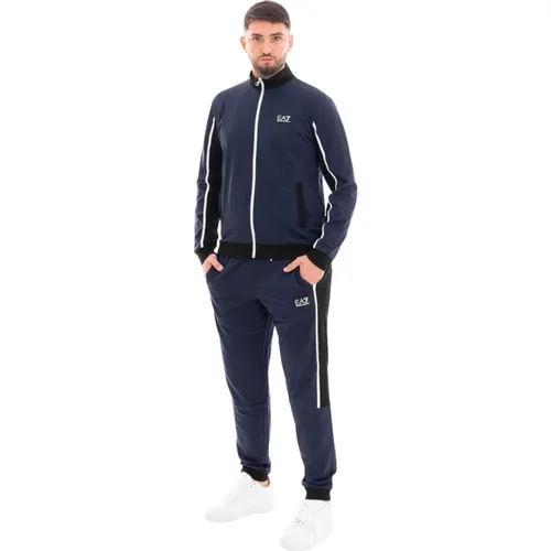 Herren Trainingsanzug , Herren, Größe: M - Emporio Armani EA7 - Modalova