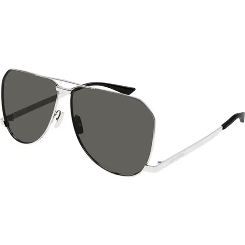 Silver Grey Sunglasses SL 690 Dust , female, Sizes: 51 MM - Saint Laurent - Modalova