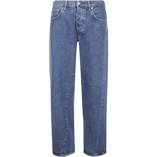 Jeans , male, Sizes: W29, W28, W31 - Sunflower - Modalova
