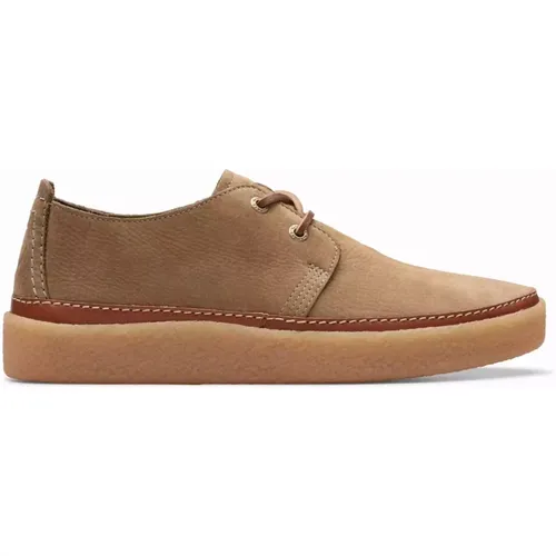 Laced Schuhe , Herren, Größe: 41 1/2 EU - Clarks - Modalova