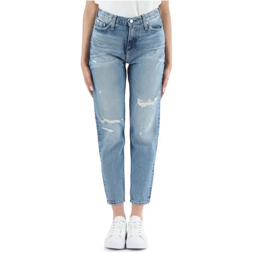 Mom Fit Denim Jeans Five Pockets , female, Sizes: W27, W28, W26, W29, W30 - Calvin Klein Jeans - Modalova