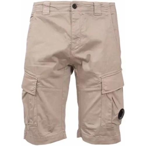 Cargo Shorts for Men , male, Sizes: M, L, 2XL - C.P. Company - Modalova