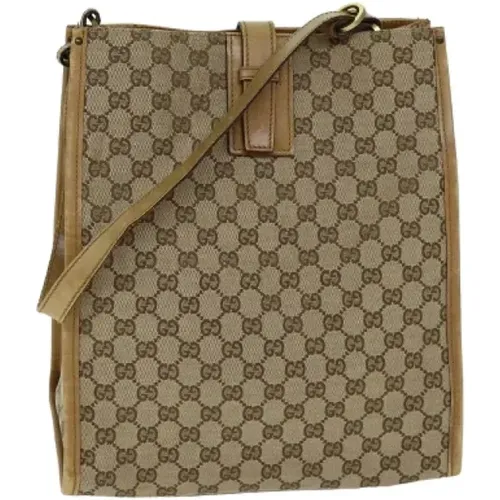 Pre-owned Canvas gucci-bags , female, Sizes: ONE SIZE - Gucci Vintage - Modalova