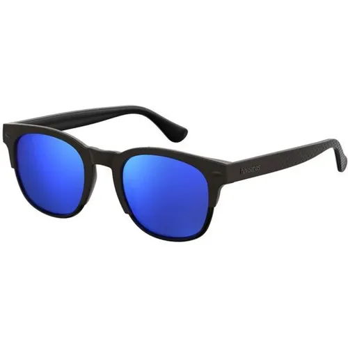 Angra QFU Blue Mirrored Sunglasses , male, Sizes: 51 MM - Havaianas - Modalova