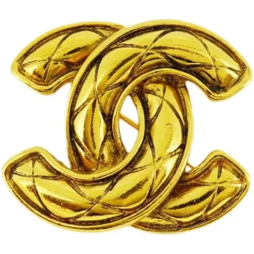 Pre-owned Metal chanel-jewelry , female, Sizes: ONE SIZE - Chanel Vintage - Modalova