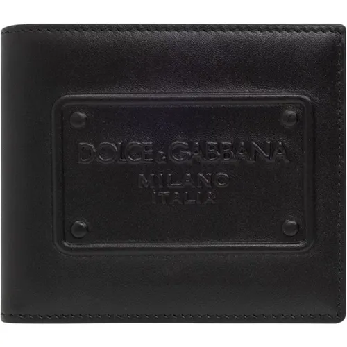 Bifold wallet , male, Sizes: ONE SIZE - Dolce & Gabbana - Modalova