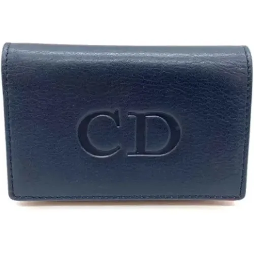 Pre-owned Leather wallets , female, Sizes: ONE SIZE - Dior Vintage - Modalova