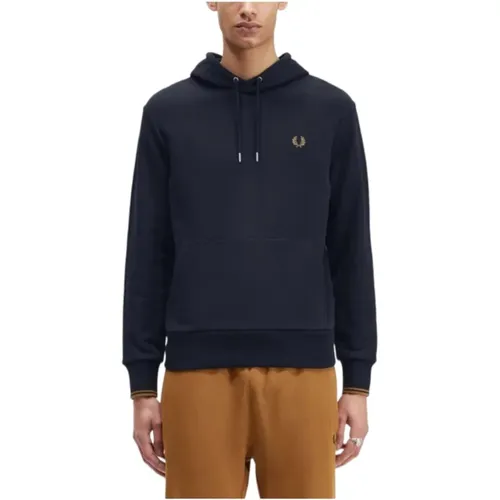 Ikonic Hoodie mit Lorbeerkranz-Logo , Herren, Größe: M - Fred Perry - Modalova