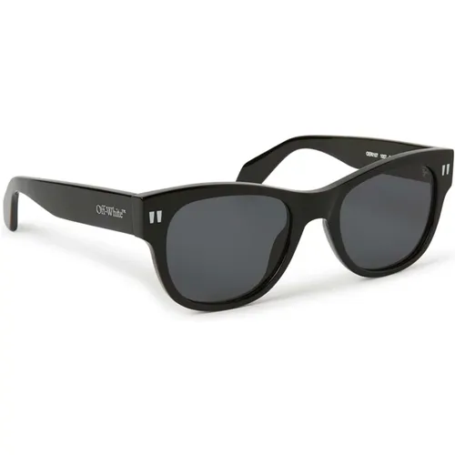 Grey Cat Sunglasses Moab Style , unisex, Sizes: 52 MM - Off White - Modalova