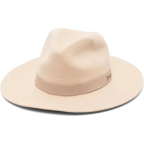 Wool fedora hat , female, Sizes: ONE SIZE - Polo Ralph Lauren - Modalova
