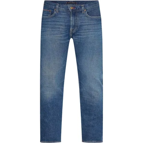 Men`s Bleecker Five-Pocket Jeans , male, Sizes: W29 - Tommy Hilfiger - Modalova