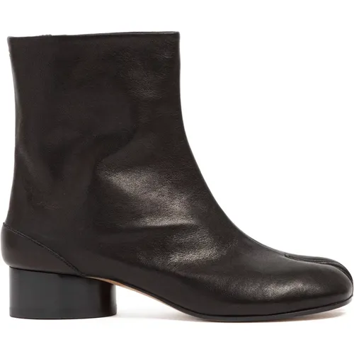 Leather Ankle Boots , female, Sizes: 6 1/2 UK, 7 UK, 5 1/2 UK, 4 UK, 3 UK - Maison Margiela - Modalova