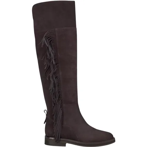 Flacher Stiefel hoher Schaft - Alma en Pena - Modalova