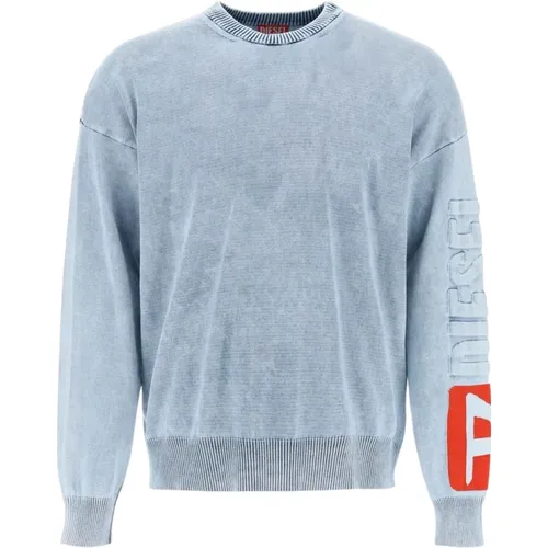 Cozy Knit Sweater Pullover , male, Sizes: M - Diesel - Modalova
