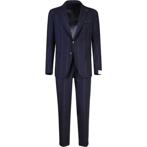 Monopetto Suit , male, Sizes: 4XL, L, XL, 2XL - Eleventy - Modalova