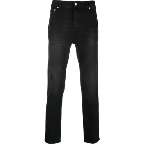 Slim-Cut Jeans with Logo Patch , male, Sizes: W34, W31, W30, W32, W35 - Department Five - Modalova