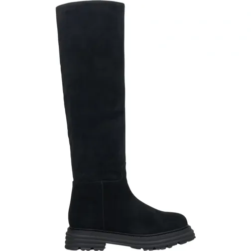 Women`s Velour Winter Boots Er00114218 , female, Sizes: 6 UK, 5 UK, 3 UK, 7 UK - Estro - Modalova