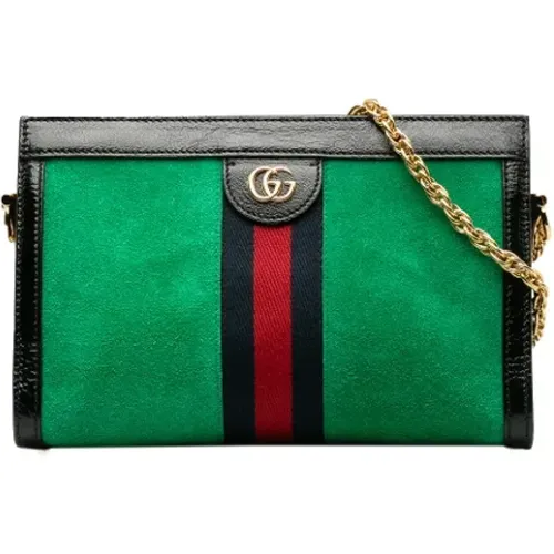 Pre-owned Suede crossbody-bags , female, Sizes: ONE SIZE - Gucci Vintage - Modalova
