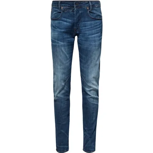 Slim 5-Pocket Jeans D-Staq , Herren, Größe: W29 L32 - G-Star - Modalova