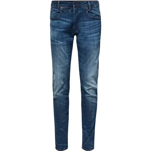 Slim 5-Pocket Jeans D-Staq , Herren, Größe: W38 L32 - G-Star - Modalova