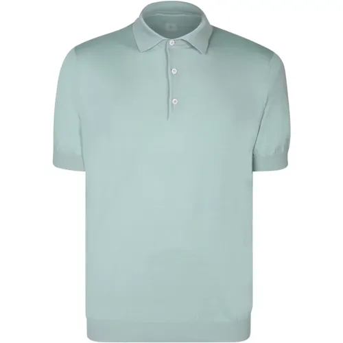 Cotton polo shirt by , male, Sizes: L - Lardini - Modalova