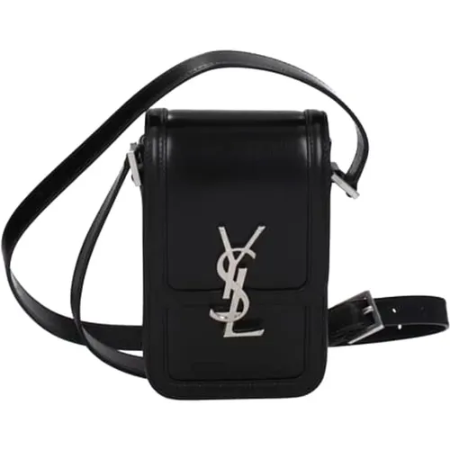 Stylish Leather Bag for Everyday Use , male, Sizes: ONE SIZE - Saint Laurent - Modalova