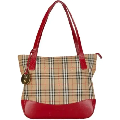 Pre-owned Canvas handbags , female, Sizes: ONE SIZE - Burberry Vintage - Modalova