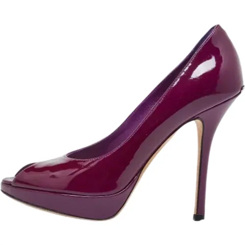 Pre-owned Leather heels , female, Sizes: 3 UK - Dior Vintage - Modalova