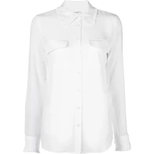 Slim Signature` Shirt , female, Sizes: XL, L - Equipment - Modalova