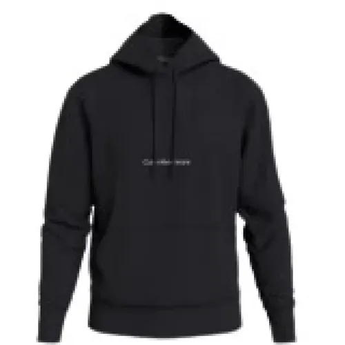 Institutional Hoodie with White Logo , male, Sizes: 2XS, M, 2XL, S, XS - Calvin Klein - Modalova