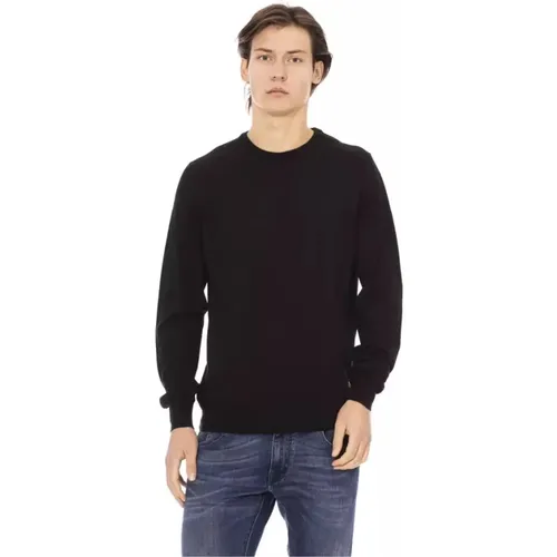 Elegant Monogram Pullover , male, Sizes: M, 2XL, L, XL, S - Baldinini - Modalova