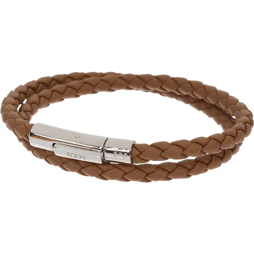 Dark Caramel My Colors Bracelet , male, Sizes: ONE SIZE - TOD'S - Modalova