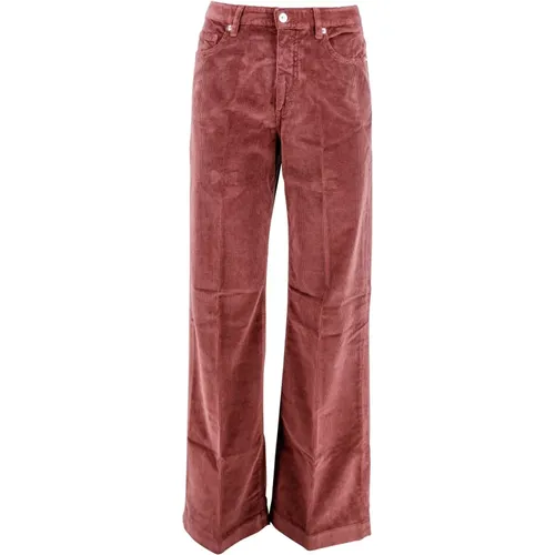 Morning Trousers , female, Sizes: W27, W29, W30, W24, W25, W26, W23 - Nine In The Morning - Modalova