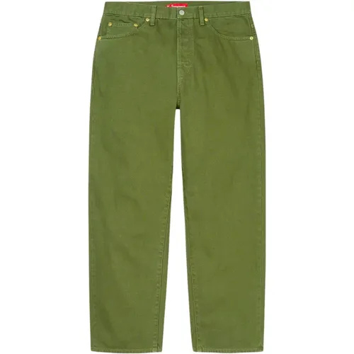 Baggy Denim Jeans Limited Edition , male, Sizes: W32, W30 - Supreme - Modalova