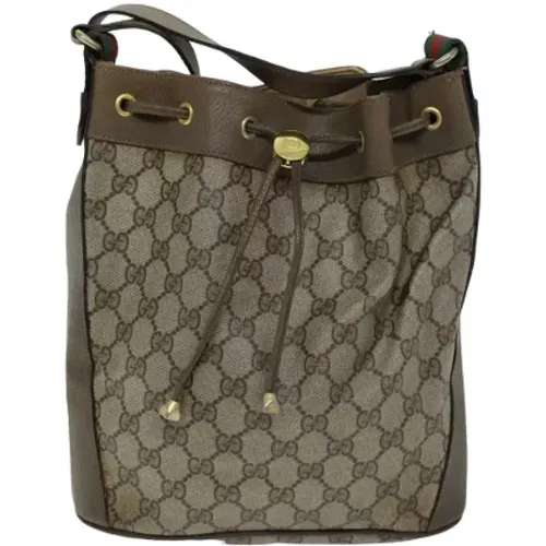 Pre-owned Canvas gucci-bags , female, Sizes: ONE SIZE - Gucci Vintage - Modalova