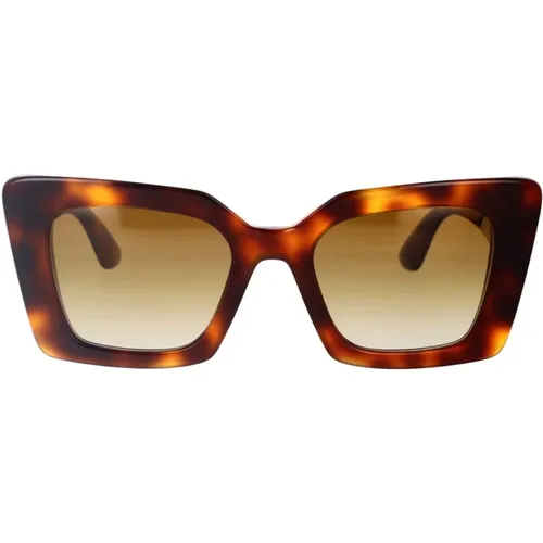 Quadratische polarisierte Sonnenbrille Daisy , Damen, Größe: 51 MM - Burberry - Modalova