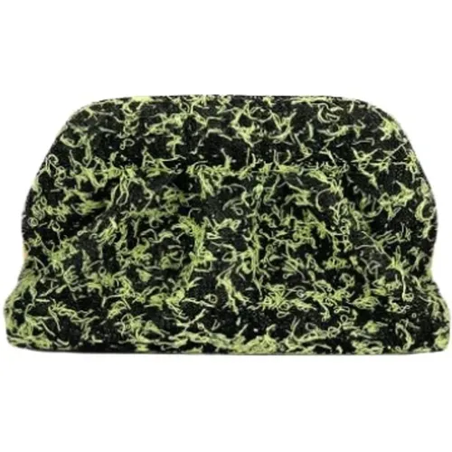 Frayed Foliage Clutch Bag Vegan Fabric , female, Sizes: ONE SIZE - THEMOIRè - Modalova