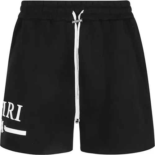 Stylish Logo Shorts , male, Sizes: L - Amiri - Modalova