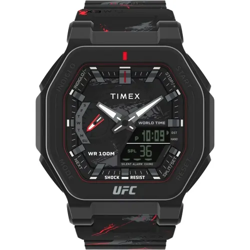 UFC Colossus Fight Week Watch , male, Sizes: ONE SIZE - Timex - Modalova