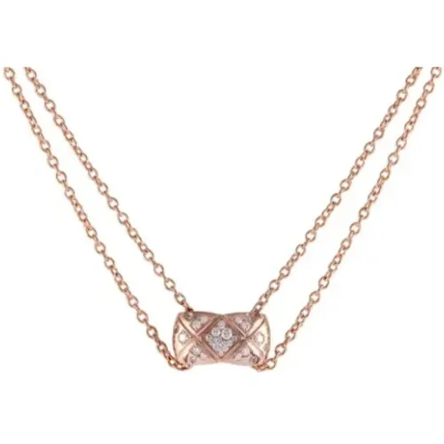 Pre-owned Rose Gold chanel-jewelry , female, Sizes: ONE SIZE - Chanel Vintage - Modalova