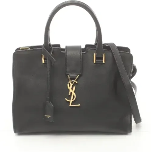 Pre-owned Leather handbags , female, Sizes: ONE SIZE - Yves Saint Laurent Vintage - Modalova