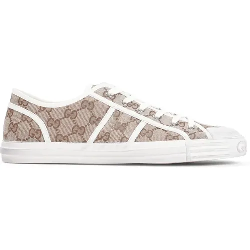 Ebony Julio Sneakers , male, Sizes: 10 1/2 UK, 9 UK, 11 UK, 8 1/2 UK - Gucci - Modalova