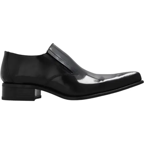 Schwarze Slip-On-Schuhe mit elastischen Einsätzen - Vetements - Modalova