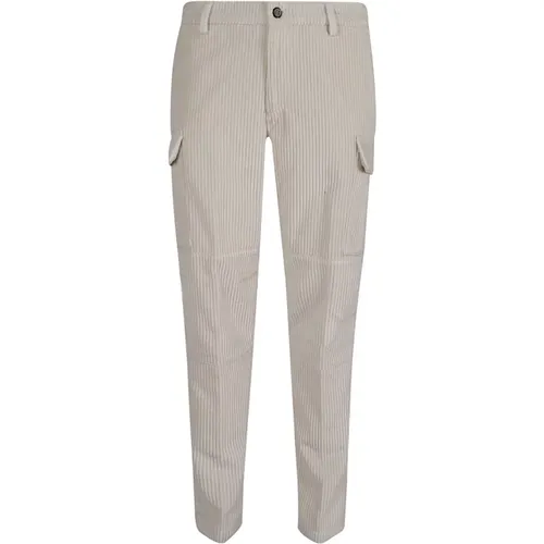 Sophisticated Nude & Neutrals Trousers , male, Sizes: W33, W32, W34 - Eleventy - Modalova