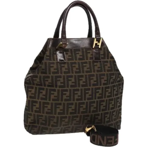 Pre-owned Canvas fendi-bags , female, Sizes: ONE SIZE - Fendi Vintage - Modalova