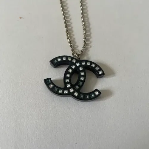 Plastic Chanel Necklace , unisex, Sizes: ONE SIZE - Chanel Vintage - Modalova