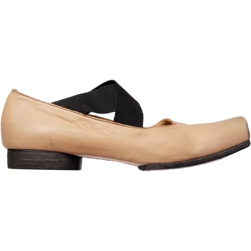 Leather Ballerina Shoes , female, Sizes: 2 UK - UMA Wang - Modalova