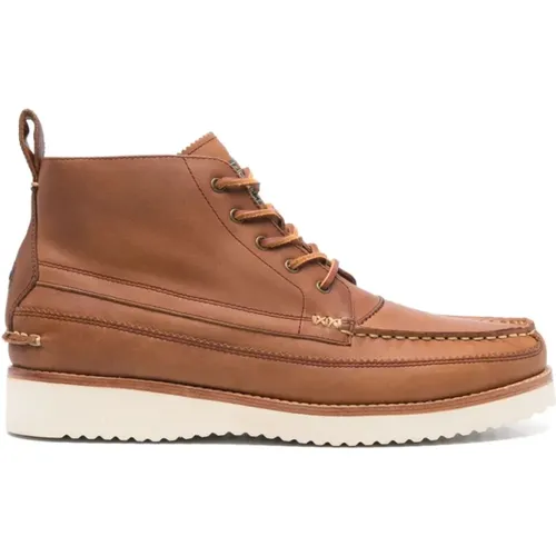 Boots , male, Sizes: 8 UK, 10 UK, 6 UK, 9 UK, 7 UK - Ralph Lauren - Modalova